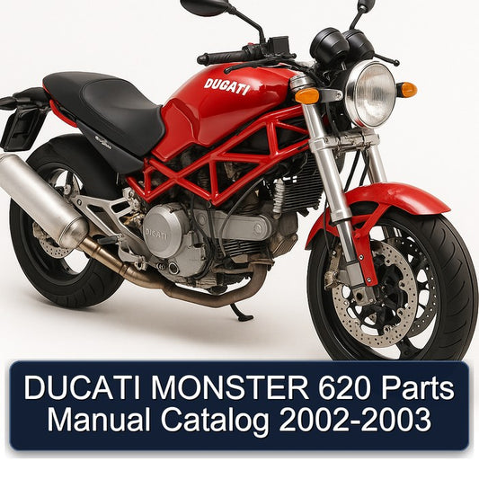 2002-2003 Ducati 620 Monster Parts Catalog