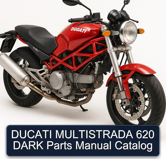 Ducati 620 Multistrada Dark Parts Catalog