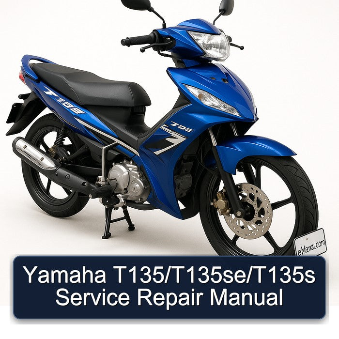 Yamaha T135 /t135se/t135s Service Repair Workshop Manual