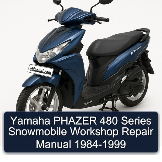1984-1999 Yamaha Phazer 480 Series Snowmobile Service Repair Workshop Manual