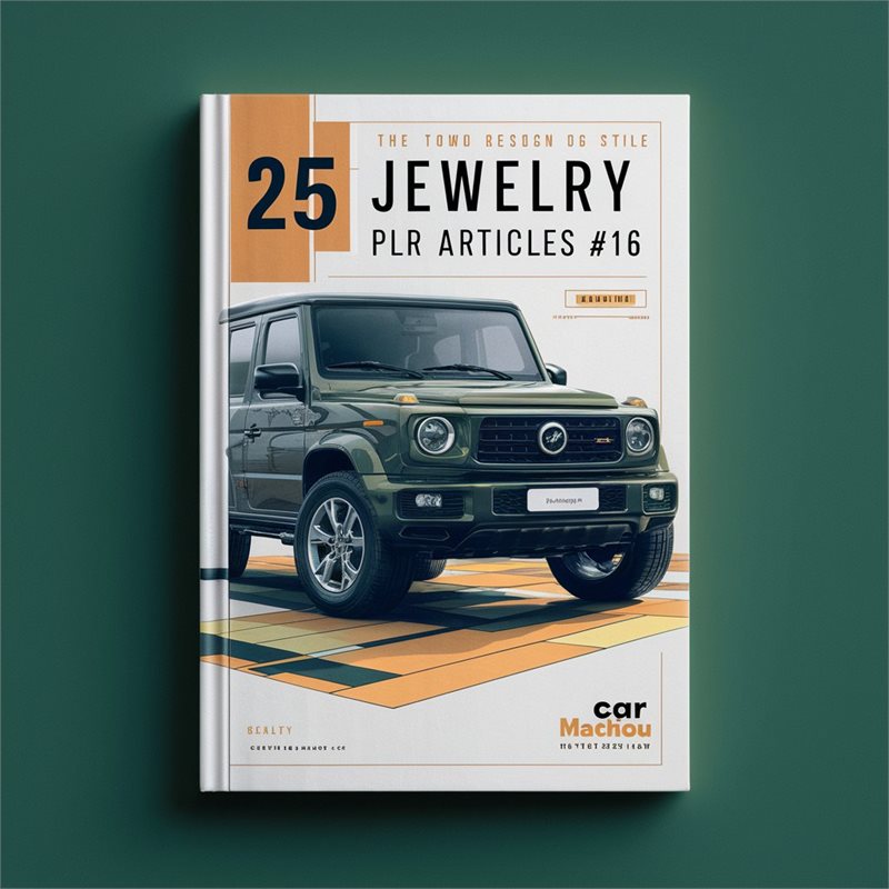 25 jewelry PLR articles #16