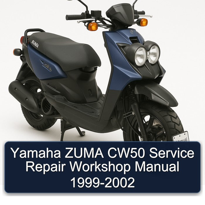 1999-2002 Yamaha Zuma CW50 Service Repair Workshop Manual PDF