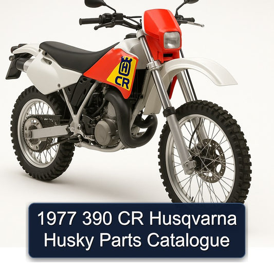 Husqvarna CR Models Husky Parts Catalog