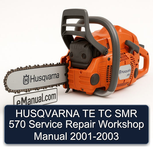 2001-2003 Husqvarna SMR Models TE TC 570 Service Repair Workshop Manual