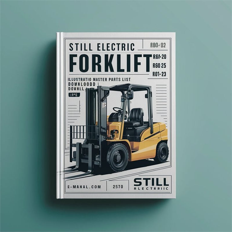 Still Electric Fork Truck Forklift R60-20 R60-25 R60-30 Illustrated Master (ident-nr.160720 R6022-r6025) List Ident R6025 Parts Catalog