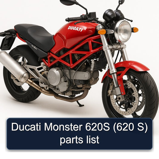 Ducati 620 Monster 620S ( S) Parts Catalog