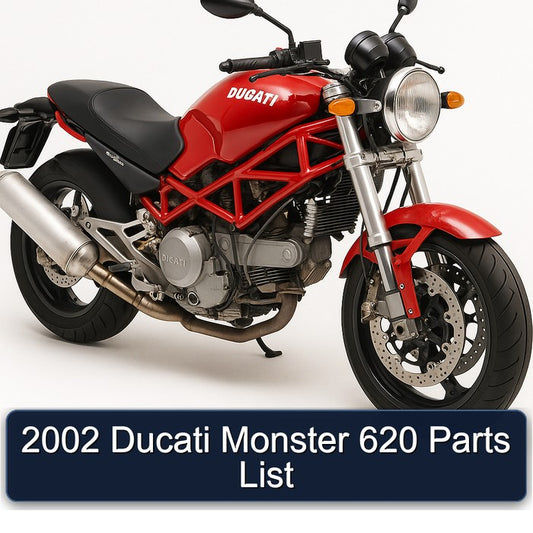 2002 Ducati 620 Monster Parts Catalog
