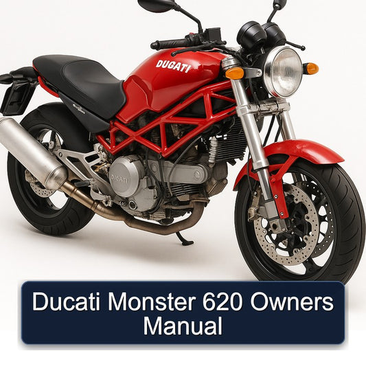 Ducati 620 Monster Owners Owner's Manual