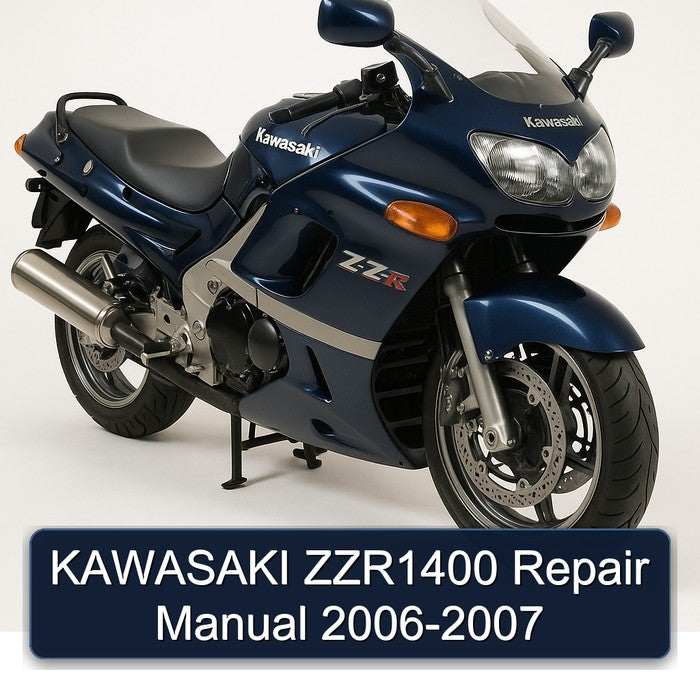 2006-2007 Kawasaki ZZ R Series ZZR1400 Service Repair Workshop Manual PDF