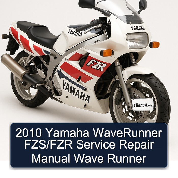 2010 Yamaha Waverunner Fzs/fzr Wave Runner Service Repair Workshop Manual PDF