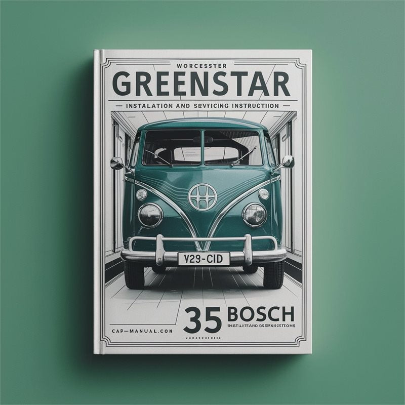 Worcester Bosch Greenstar 35 CDI Installation Servicing Service Repair Workshop Manual PDF