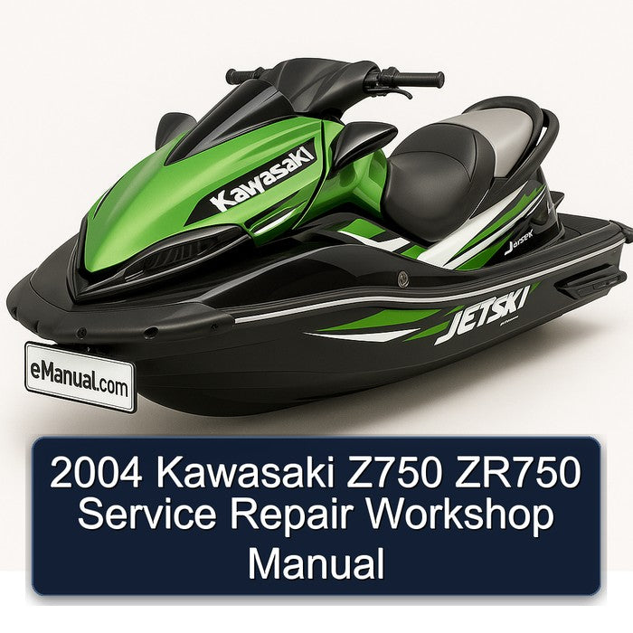 2004 Kawasaki LV1000 Z750 ZR750 Service Repair Workshop Manual