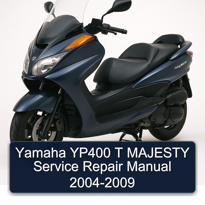 2004-2009 Yamaha Majesty YP400 T Service Repair Workshop Manual PDF