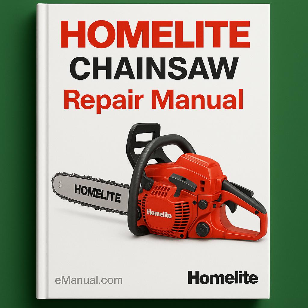 HOMELITE CHAINSAW Repair Manual
