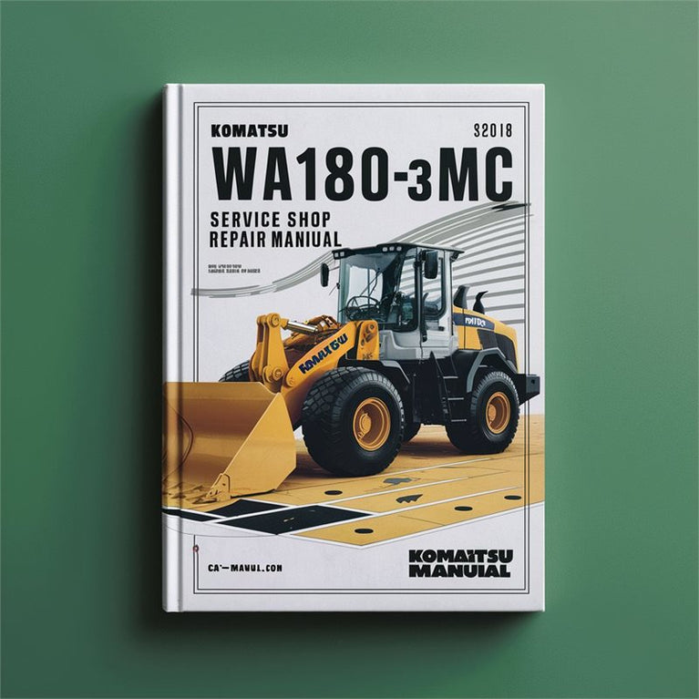 Komatsu WA180-3MC Wheel Loader Shop Service Repair Workshop Manual PDF