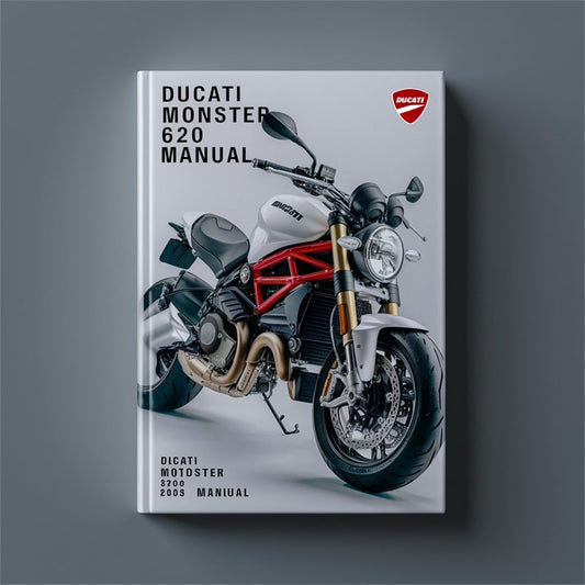2003 Ducati 620 Monster DE USO Y Mantimiento Service Repair Workshop Manual