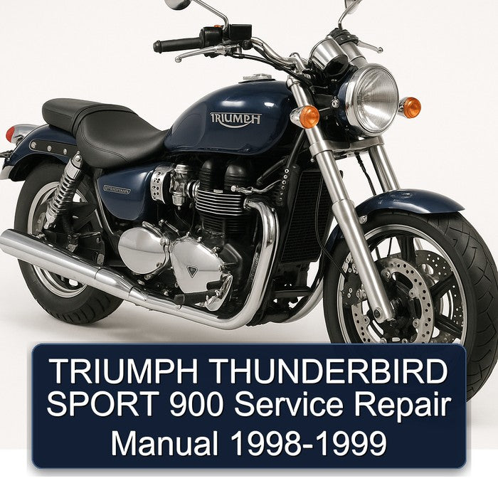 1998-1999 Triumph Thunderbird Sport 900 Service Repair Workshop Manual PDF