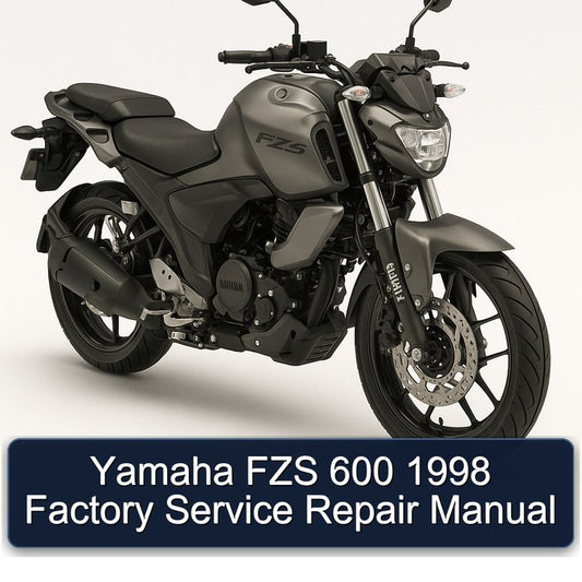 1998 Yamaha FZS Models 600 Service Repair Workshop Manual