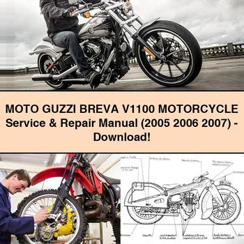 2005-2007 Moto Guzzi Breva V1100 Motorcycle Service Repair Workshop Manual PDF