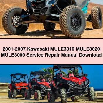 2001-2007 Kawasaki Mule3010 Mule3020 Mule3000 Service Repair Workshop Manual PDF
