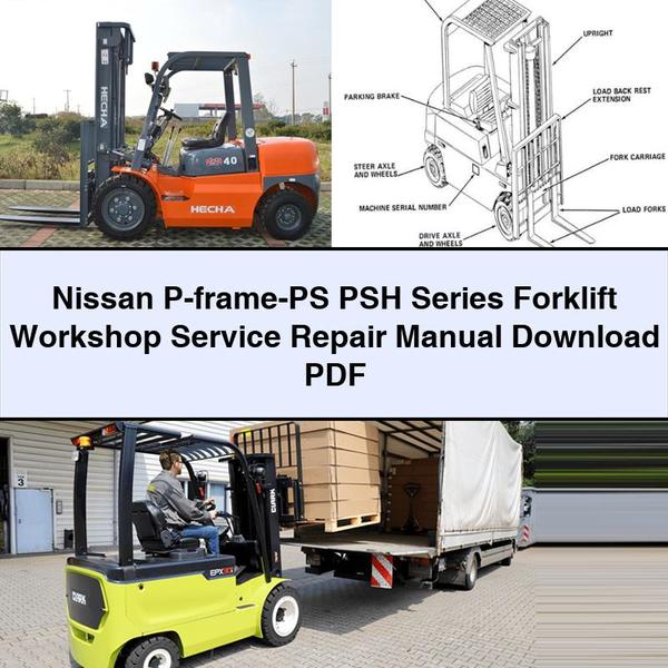 Nissan P-frame-ps PSH Series Forklift Service Repair Workshop Manual PDF