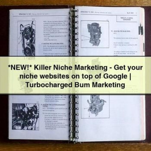 *new* Killer Niche Marketing - Get Your Niche Websites On Top Of Google - Turbocharged Bum Marketing