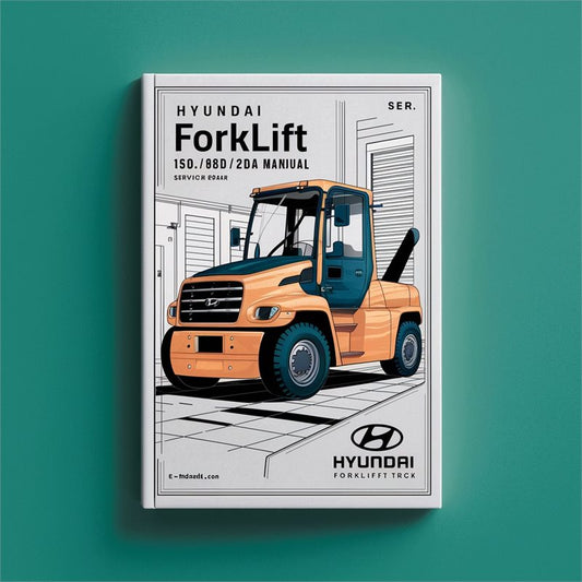 Hyundai Forklift Truck 15d/18d/20da-7e Service Repair Workshop Manual