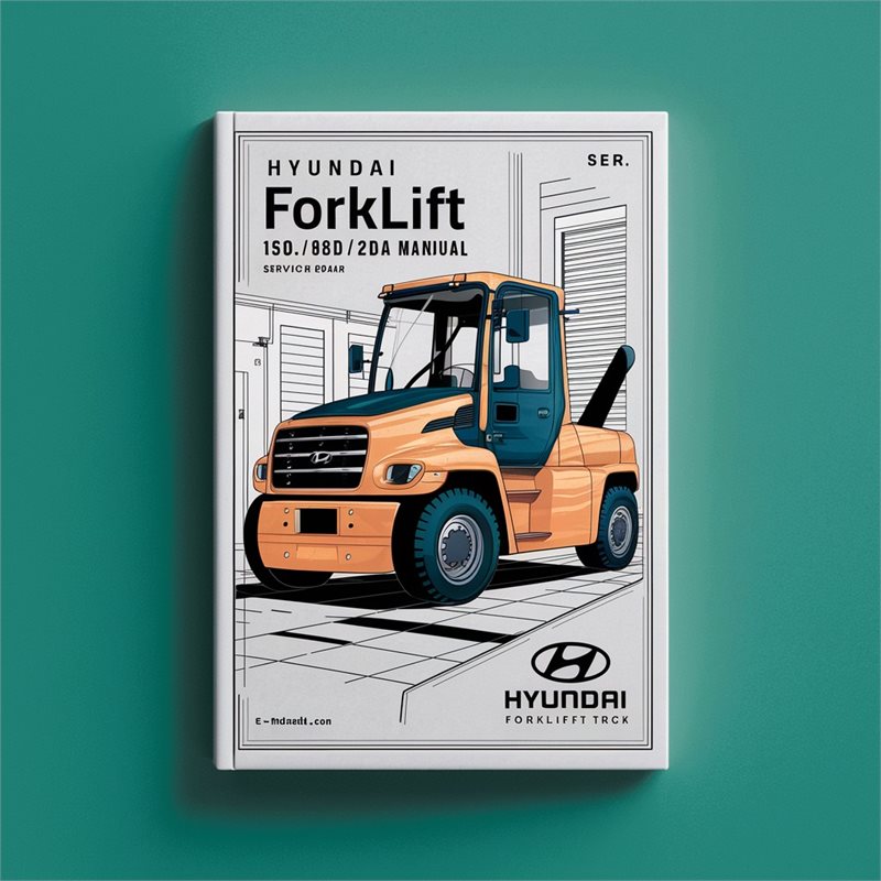 Hyundai Forklift Truck 15d/18d/20da-7e Service Repair Workshop Manual