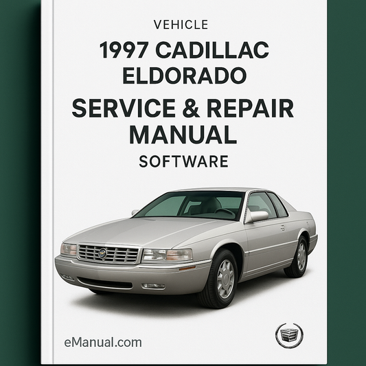 1997 Cadillac Eldorado Service & Repair Manual Software
