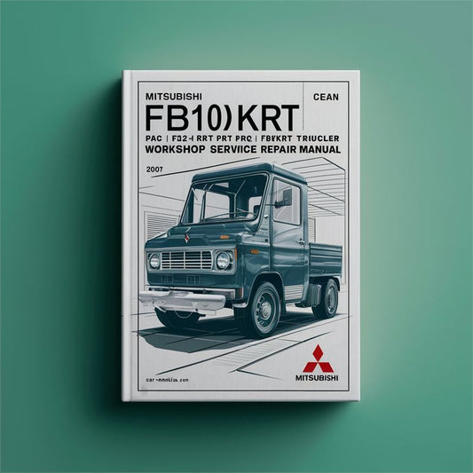 Mitsubishi FB10KRT PAC FB12KRT FB15KRT Forklift Trucks Controller Service Repair Workshop Manual