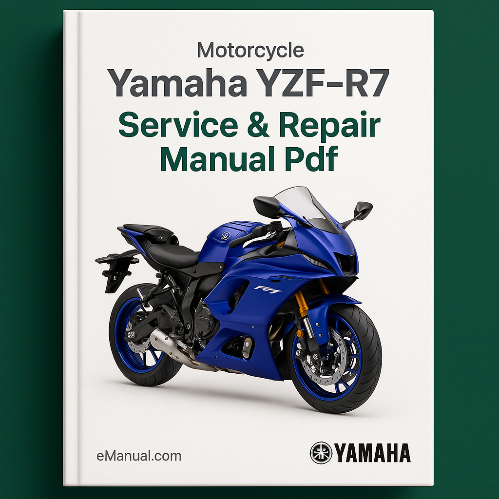Yamaha YZf R7 Service Repair Manual