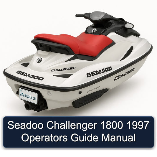 1997 Seadoo Challenger 1800 Operators Service Repair Workshop Manual