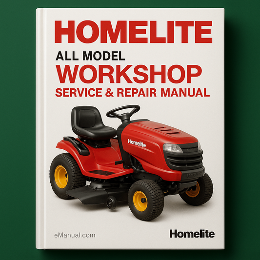 Homelite All Model Workshop Service Repair Manual