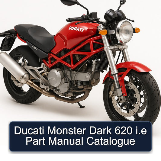 Ducati 620 Monster Dark I.e Parts Catalog