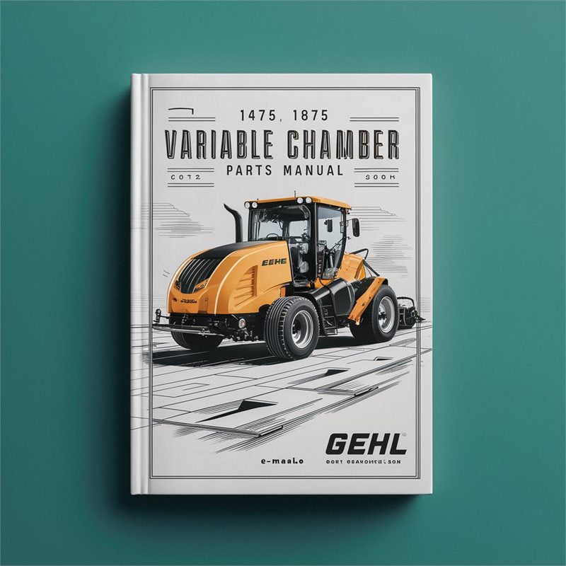 Gehl 1475 1875 Variable Chamber Round Baler Parts Catalog PDF