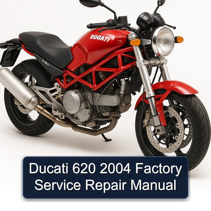 2004 Ducati 620 Service Repair Workshop Manual PDF