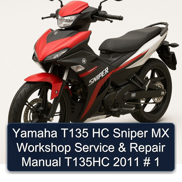 2011 Yamaha Sniper T135 HC MX T135HC Service Repair Workshop Manual PDF