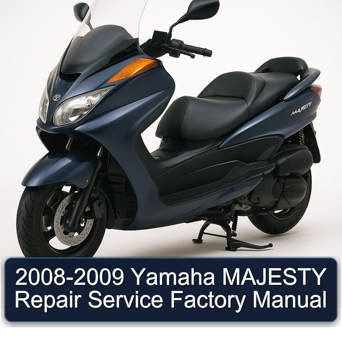 2008-2009 Yamaha Majesty Service Repair Workshop Manual PDF