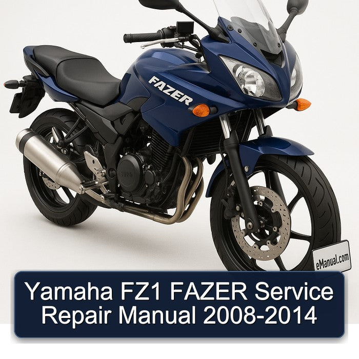 2008-2014 Yamaha Fazer FZ1 Service Repair Workshop Manual PDF