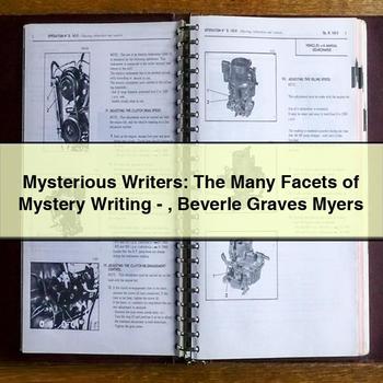 Mysterious Writers: The Many Facets of Mystery Writing-Beverle Graves Myers