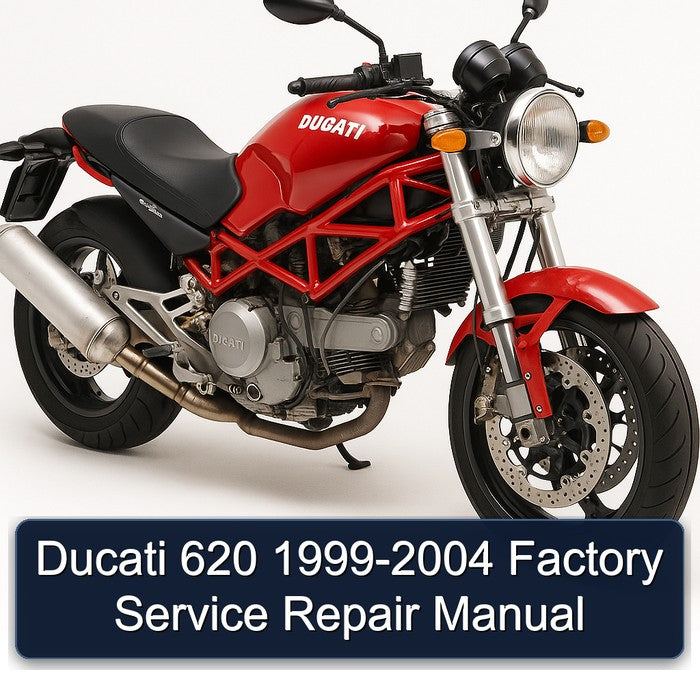 1999-2004 Ducati 620 Service Repair Workshop Manual PDF