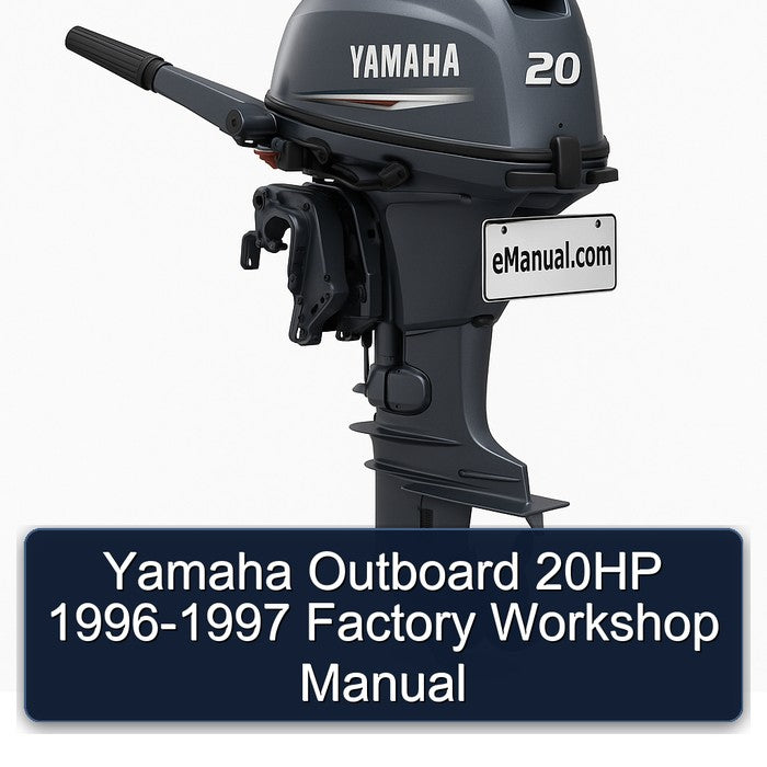 1996-1997 Yamaha Outboard 20HP Service Repair Workshop Manual PDF