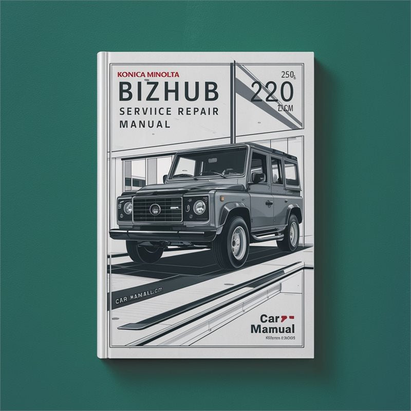 Konica Minolta Bizhub 163/211/220 Service Repair Workshop Manual PDF