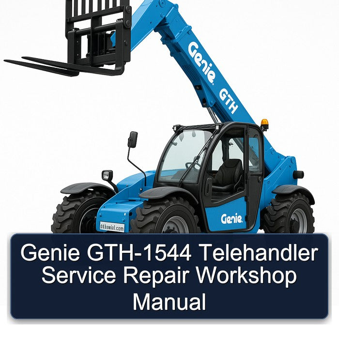 Genie GTH-1544 Telehandler Service Repair Workshop Manual PDF