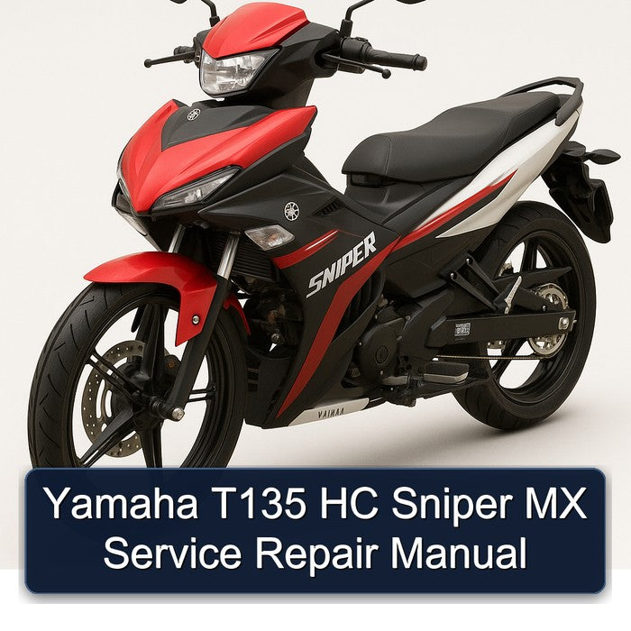 Yamaha Sniper T135 HC MX Service Repair Workshop Manual PDF