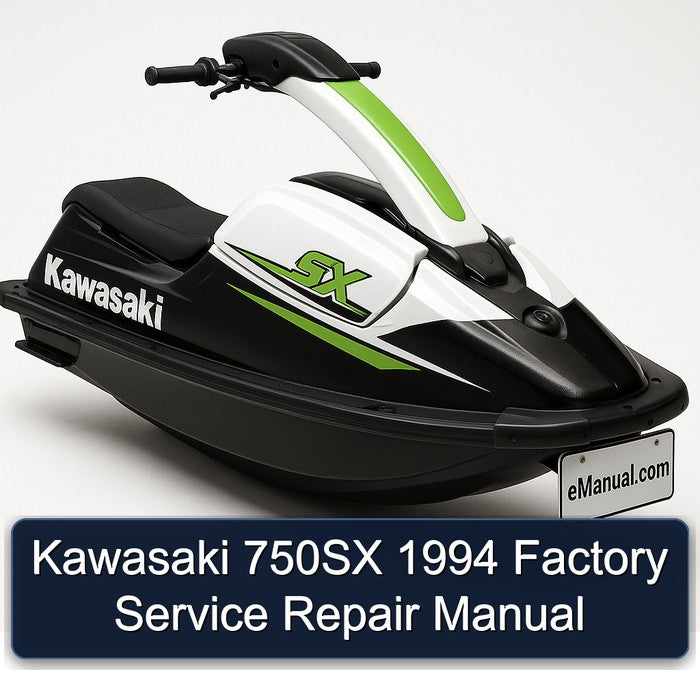 1994 Kawasaki 750SX Service Repair Workshop Manual PDF
