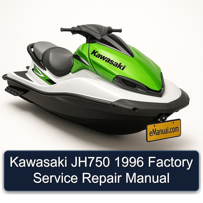 1996 Kawasaki JH750 Service Repair Workshop Manual PDF