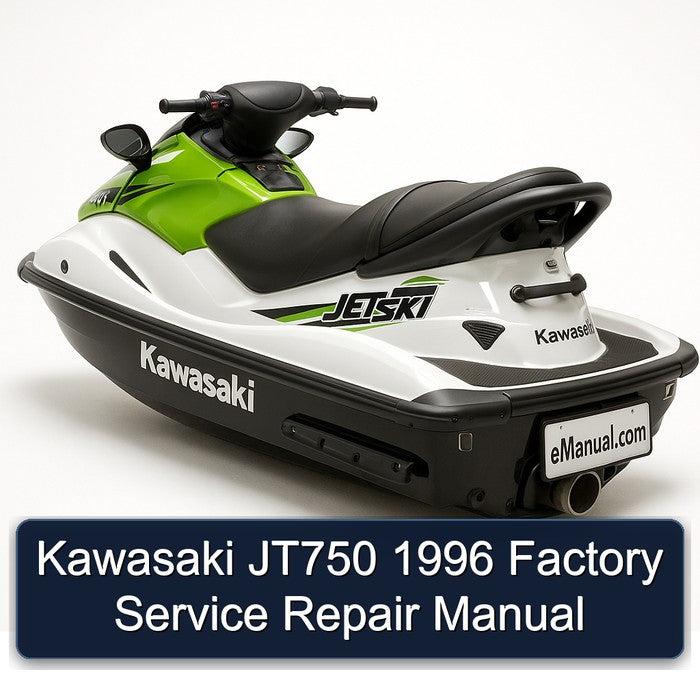 1996 Kawasaki JT750 Service Repair Workshop Manual PDF