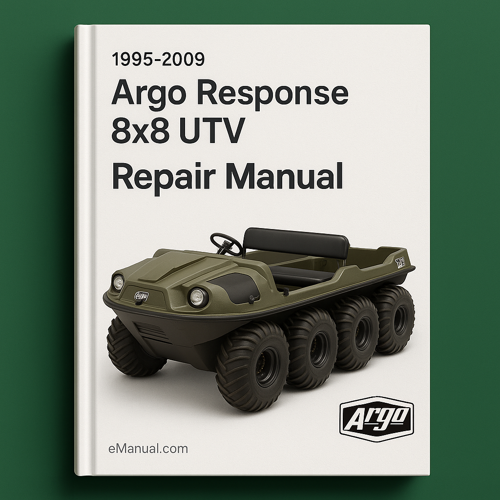 1995-2009 Argo Response 8x8 UTV Repair Manual