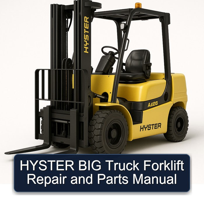 Hyster BIG Truck Forklift Parts Catalog PDF